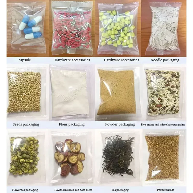 Snack Food Pouch Commercial Packaging Machine Multi-Function Cookies Chocolate Peanut Popcorn Filling Sealing Machine