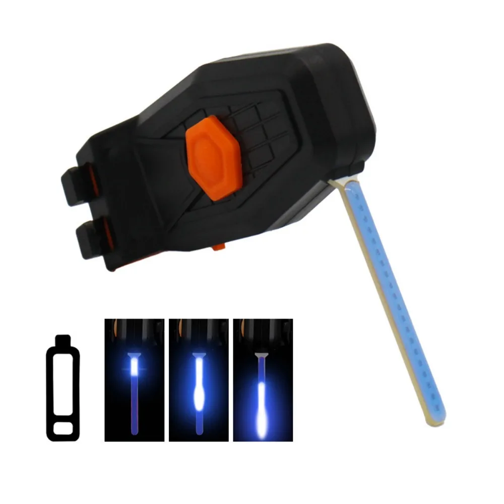 

Waterproof Bike Taillights Foldable Adjustable Emergency Warning Lights Multifunctional Charging Red/White Lighting