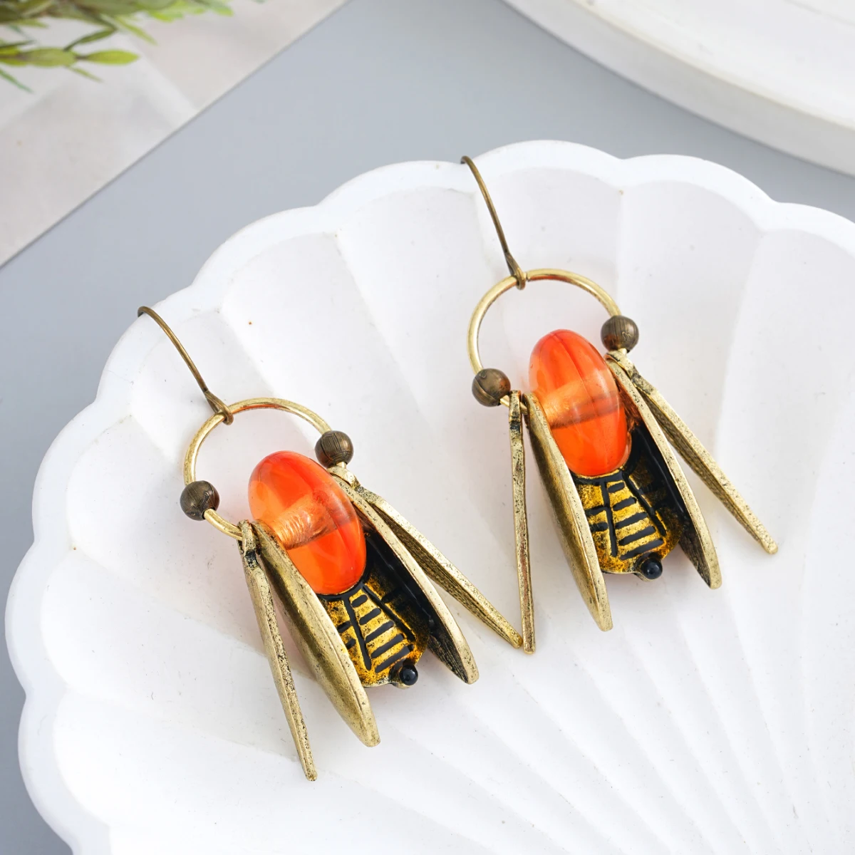 Bee Insect Summer Couple Earri - Vintage Fashion Stores ulasan dan harga