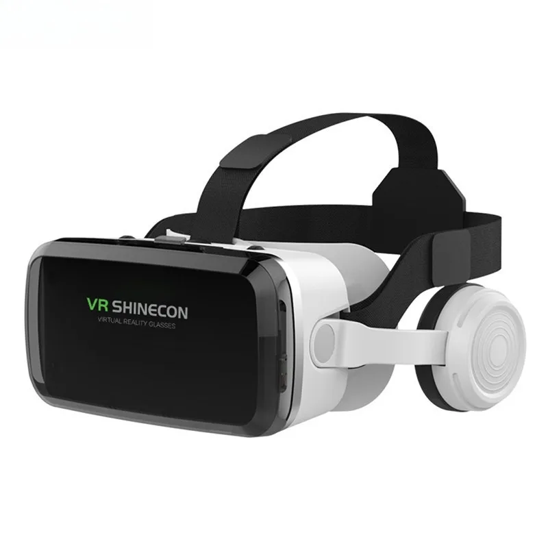 Wireless Virtual Reality Glasses IMAX Huge Screen 3D Glasses Google Cardboard Box VR Headset for 4.7-7.2" Phone,Support Gamepad