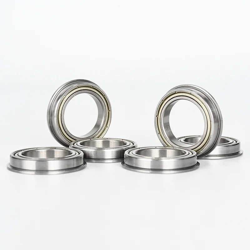 20 Stück/50 Stück F6805ZZ F6805Z F6805 ZZ Z 25x37x7 mm Flansch-Rillenkugellager, doppelt abgeschirmt, mit Flansch 6805 25*37*7mm – Detail 2