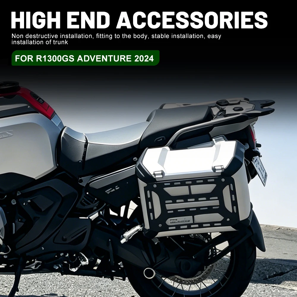 

Motorcycle Top Box For BMW R1300GS Adventure R 1300 GS Rear Luggage Case Aluminum Trunk Tail Box Protective Cover