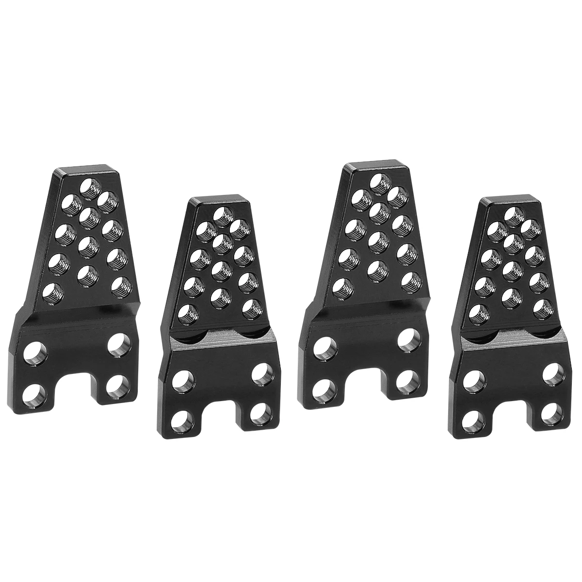 4Pcs Aluminum Alloy Adjustable Shock Tower Hoops Lift Mount Bracket for Axial SCX10 RC4WD D90 1/10 RC Crawler Car Upgrade Parts