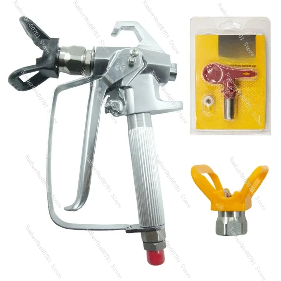 Airless Spray Gun for Home Renovation | Works with  Sprayers | Comes with Tip & Duckbill Holder