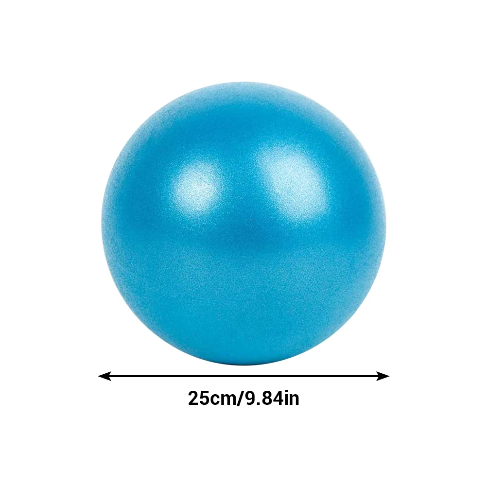 Picture 6: Fitness Ball 25cm PVC Yoga Ball Mini Fitness Ball Explosion Proof Balance Yoga Ball PVC Balance Yoga Bal
