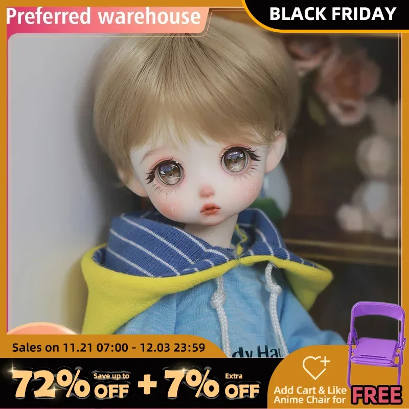 1/6 BJD Doll Shuga Fairy Fura Anime Figure Good Study Resin Toys Best Gift for Kids Girls Birthday Full set Toy Doll