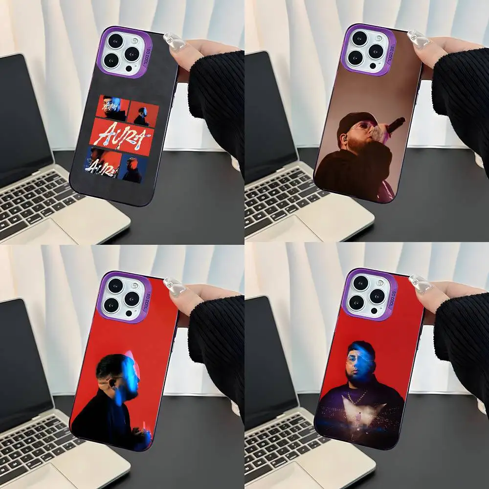 

Rapper Maka Aura 2025 Tour For Purple Candy Matte Cover iPhone 17,16,15,14,13,12,11,Mini,Pro,E,SE4,XS,MAX