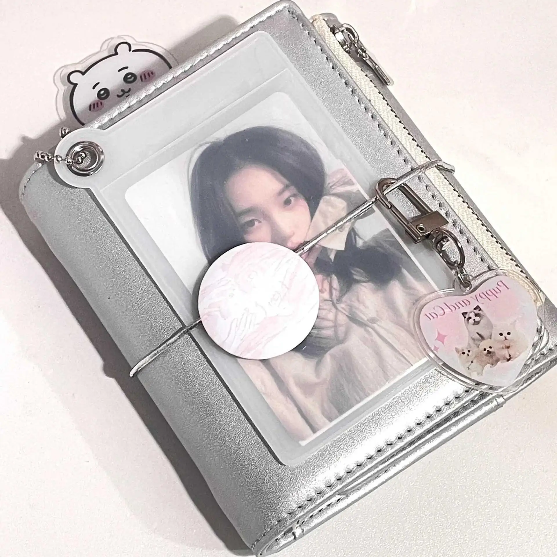 1 قطعة كتيب M5 ذو أوراق فضفاضة ثلاثية الطي بلون فاتح، كتاب جيب بسيط محمول، دفتر ملاحظات #2