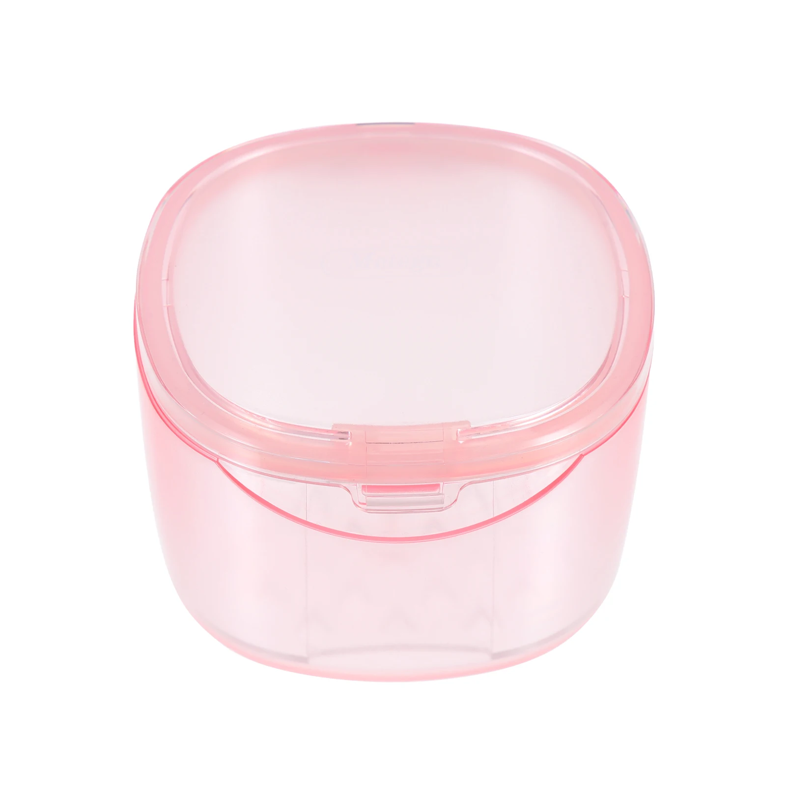 

Portable Denture Case for Retainers Travel Fixed Container Professional Denture Container Cleaning Retainer Case Storage Box