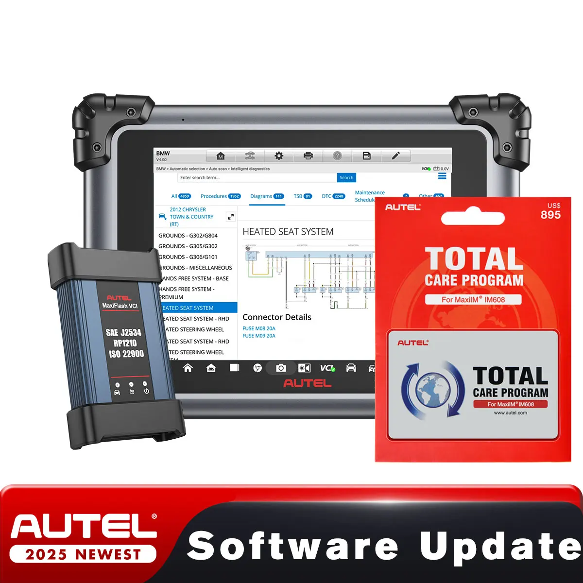 Autel Software Update Service 1 Year For MS908  MS908Pro MS909 MS919 For Autel MS908 series