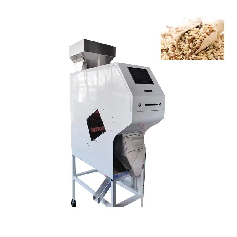 Multi-Purpose Automatic Color Sorter for Grain Cardamom Beans Green Beans Soybeans Green Bean Grading Machine Shape Sorter