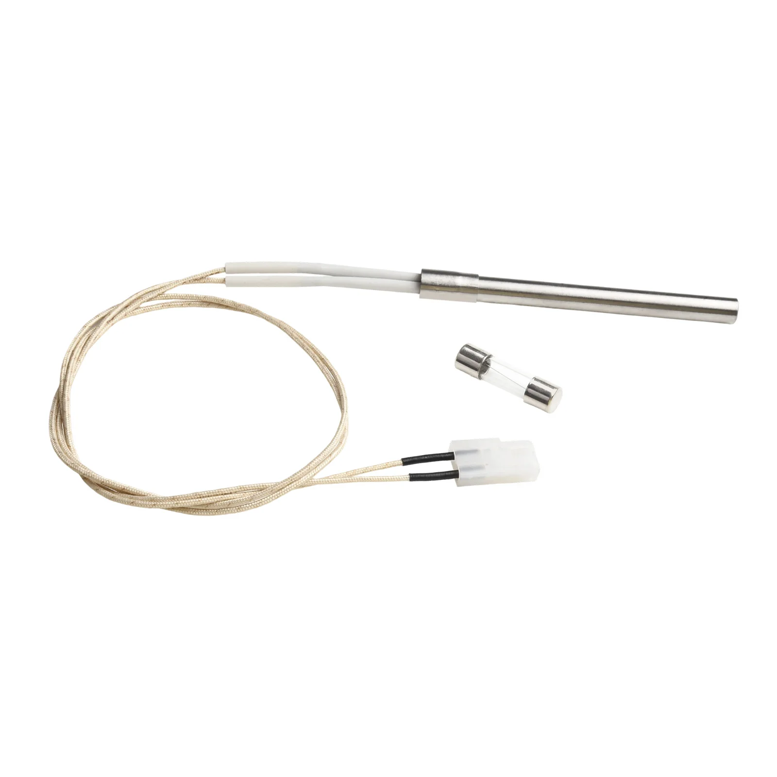 Ignition Rod Brand New High Quality Silicone White Sleeve Stainless Steel 310S Outdoor Cooking   Ignition Rod