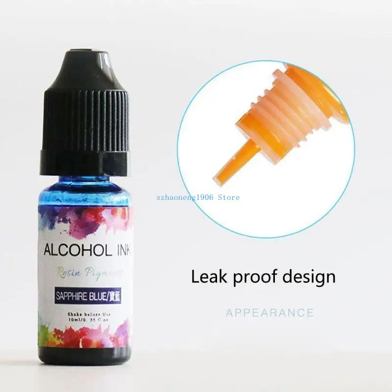 85lf Pigmento resina resina UV concentrada para artesanías pintura arte 0.35oz/10ml