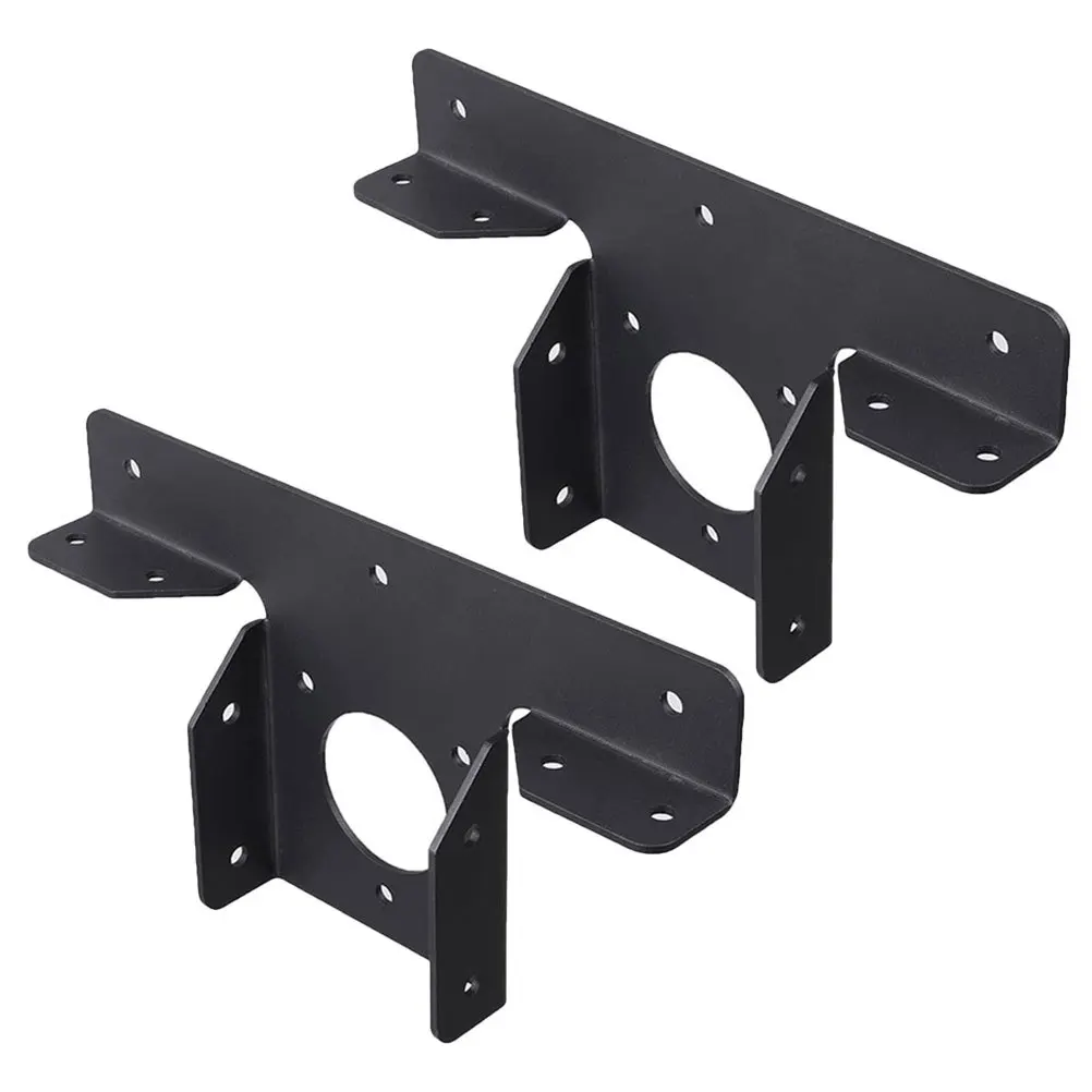 

2Pcs Heavy Duty Metal Corner Bracket for Pergola Canopy Extension T-Shape 3-Way Support Roof Reinforcement Bracket for Patio