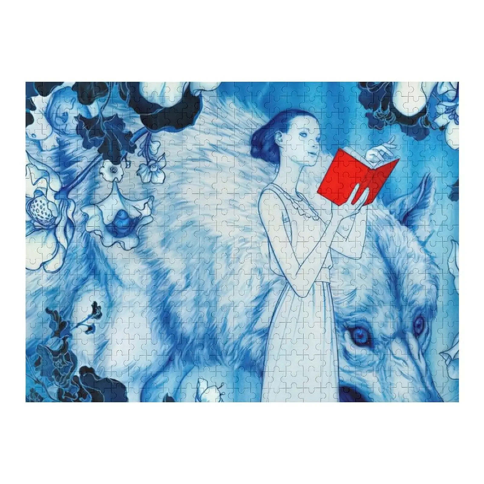 

James Jean Fables Jigsaw Puzzle Photo Wood Name Puzzle
