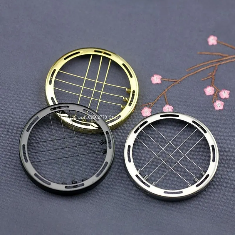 6cm Alloy Carbon Frame Incense Fire Insulated Charcoal Plate DIY Household Carbon Inventory Incense Frame Incense Supplies