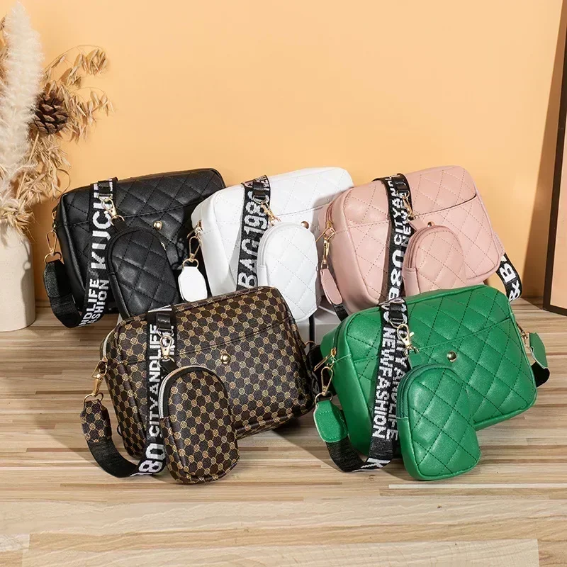 TIW3 Women's bag 2023 new Korean version all-match simple rhombus messenger  casual fashion shoulder