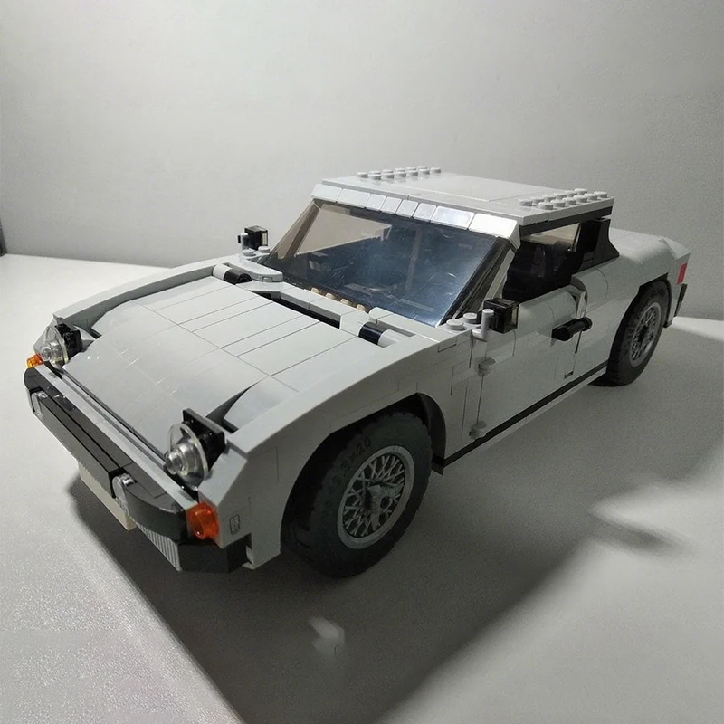 655PCS MOC Technical Sports Car Model Mechanical Detailed Chassis Realistic Buildable Design Brick Display Collection Toy Gift