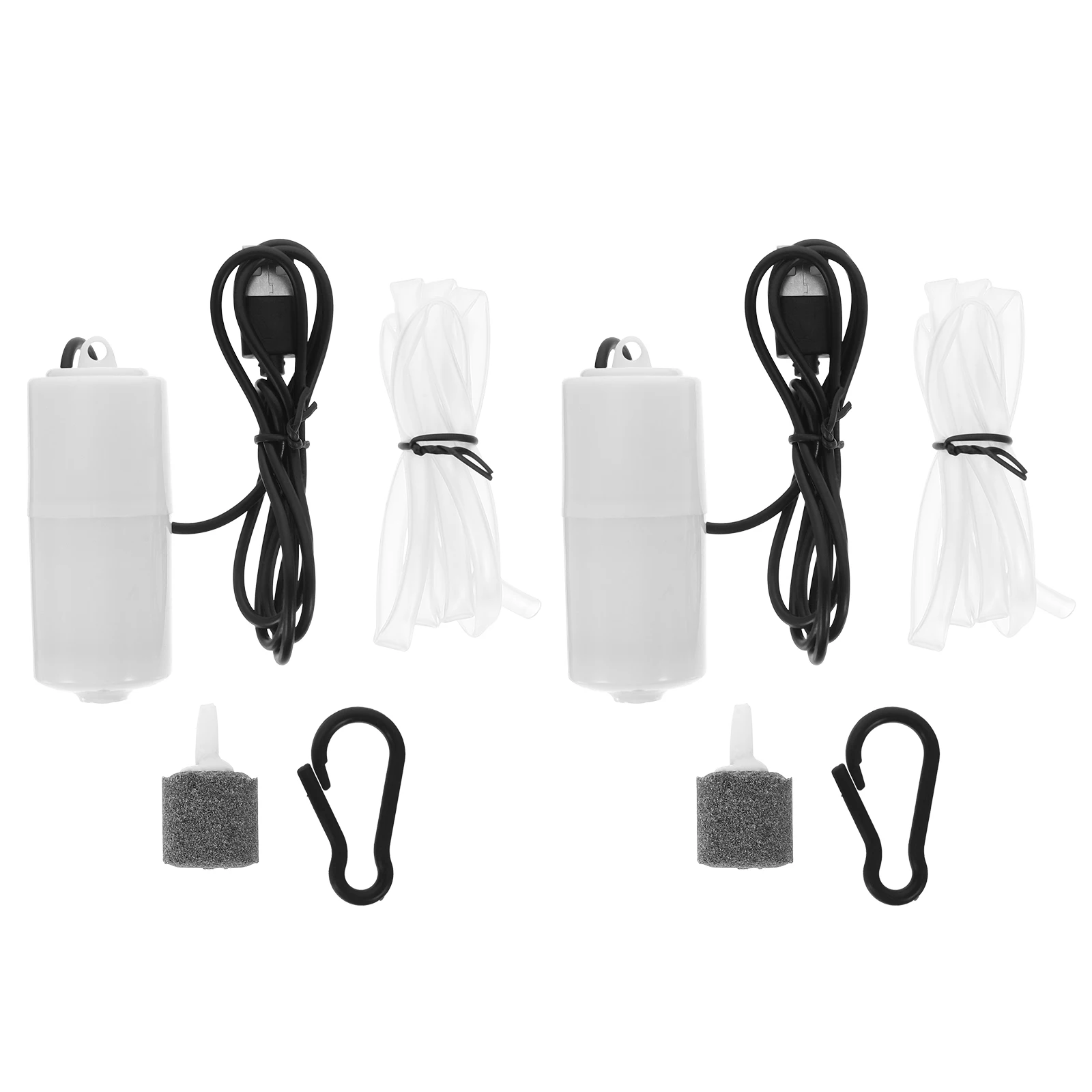 

2 set USB Air Pump Small Silent Fish Tank Oxygen Aerator for Bowl R om Color Mini Oxygenator Fish Tank Oxygen Aerator Machine