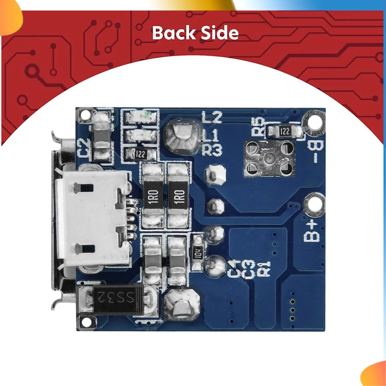 Moduł Power Bank B48A 5 X Kontroler Ładowania TP5400 Micro-USB i USB