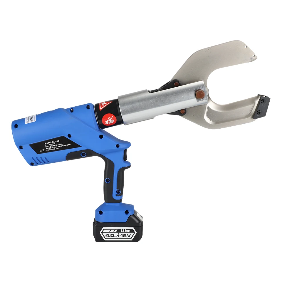 EZ-85C Battery Powered Hydraulic Cable Cutting Tool Cable Cutter For CU/AL Cable