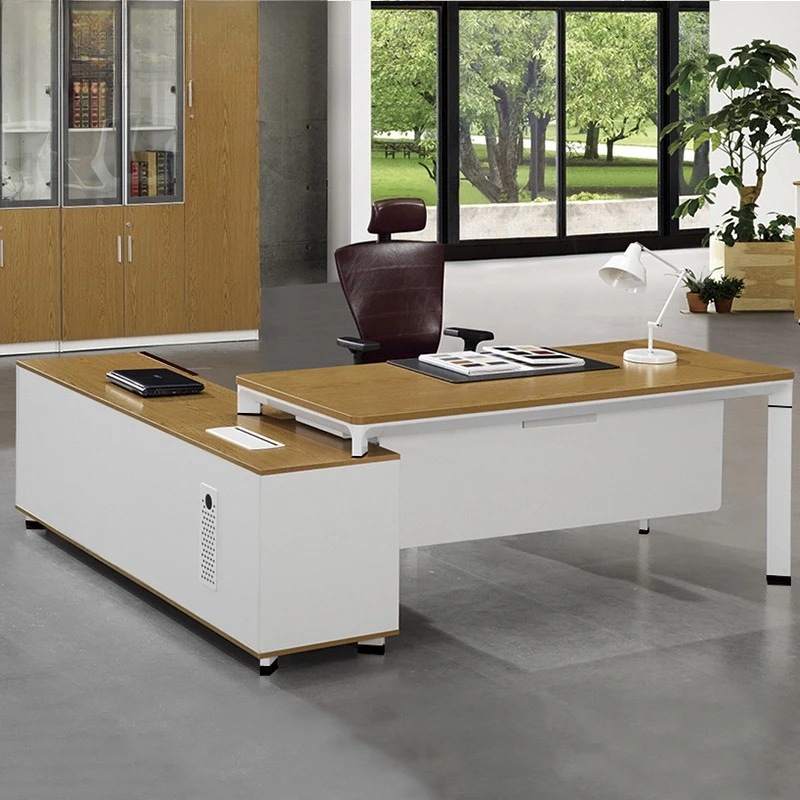 

Boss table Simple modern manager supervisor desk President table Large class table and chair combination Office furniture