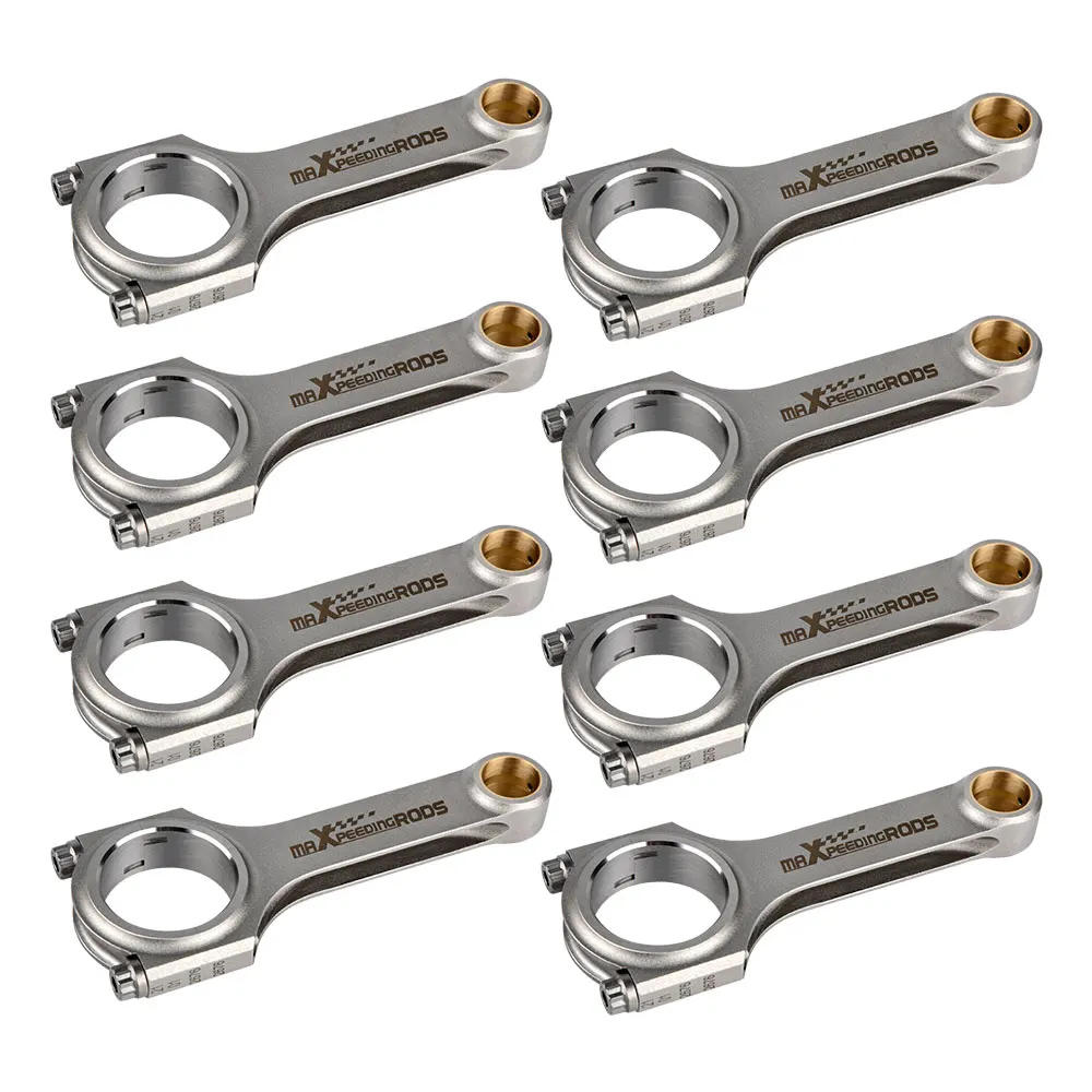 H-beam Connecting Rods for BMW E32 E38 M60 M60B40 4.0L M62 4.4L ARP 2000 Bolts