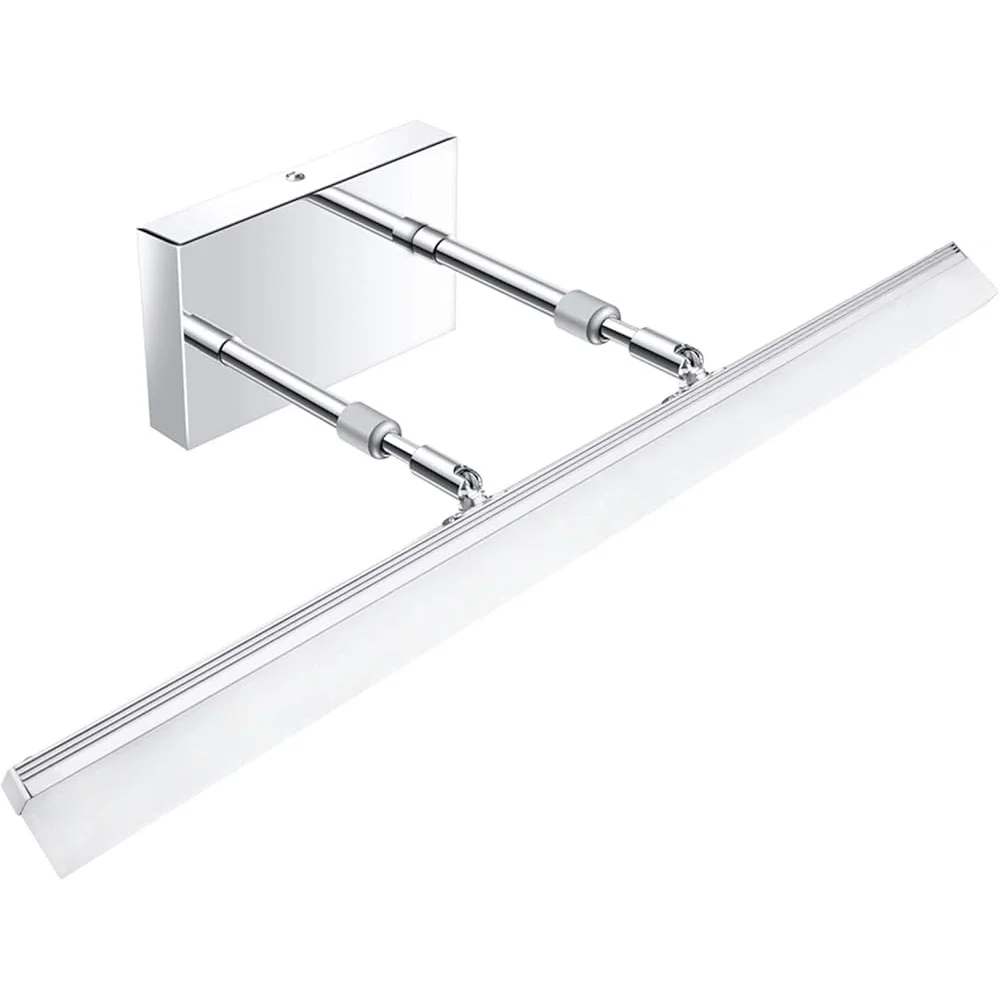 24 Inch Dimmable LED Vanity Light Adjustable Bathroom Fixture Over Mirror Energy Saving Modern Lighting Non Glare Design
