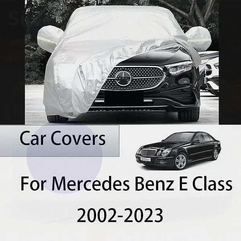 

Для Mercedes Benz E Class W211 W212 W213 Защита на открытом воздухе Водонепроницаемые пылезащитные снежные солнцезащитные чехлы для автомобиля