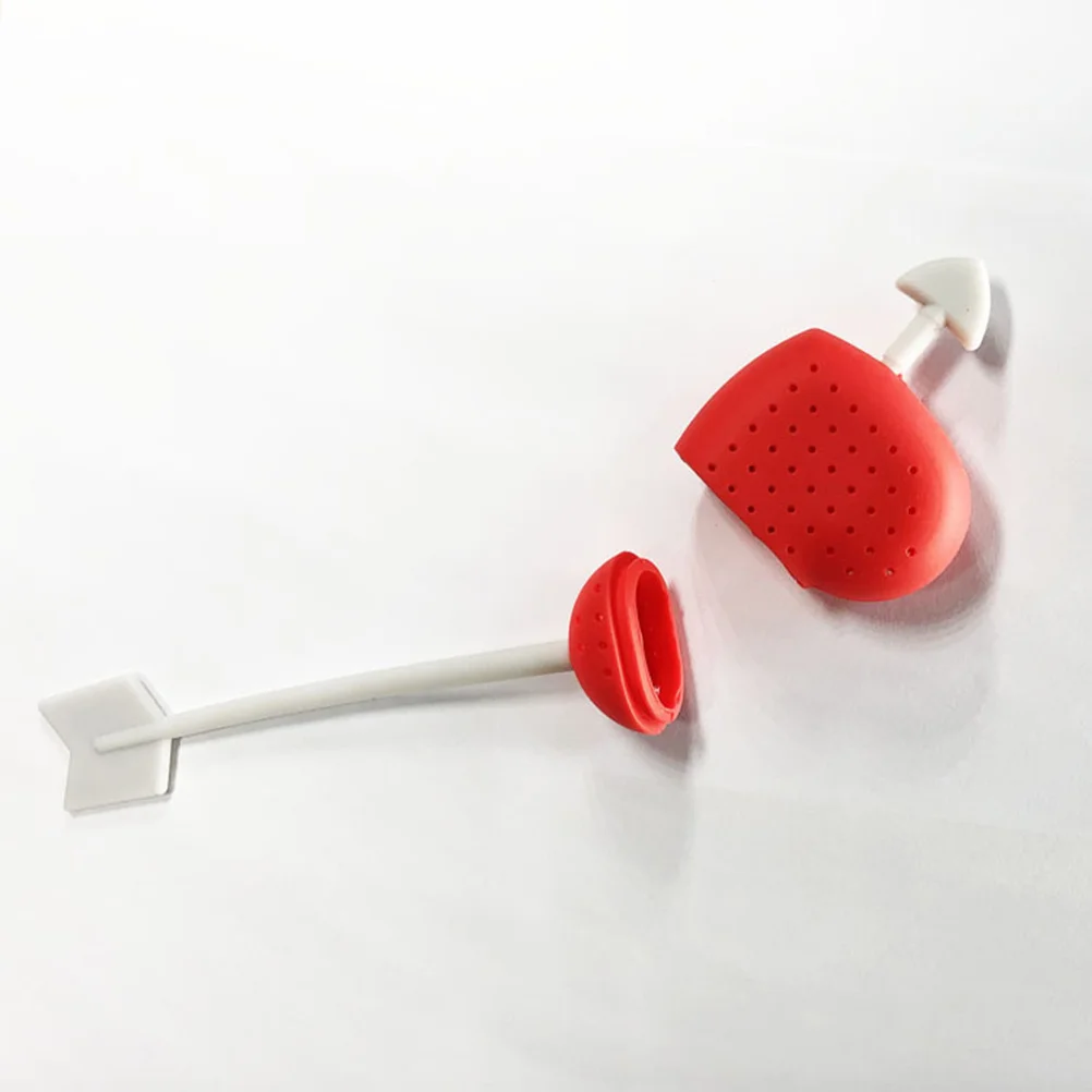 

2Pcs Heart Shaped Loose Leaf Tea Infuser Silicone Herb Filter Fine Mesh Strainer Reusable Food Safe Non Toxic Bpa Free