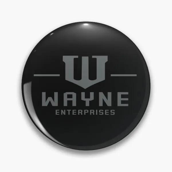 

Wayne Enterprises, мягкая пуговица, воротник, женская одежда с героями мультфильмов, креативная ювелирная брошь, подарок, шляпа, булавка на лацкан, милый металлический значок