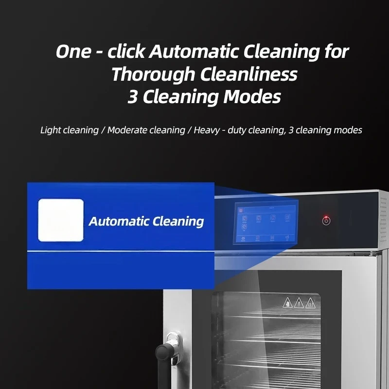 Intelligent Touchscreen Kitchen Oven And Grill - 5-Layer All-Purpose Stainless Steel for Restaurant And Hotel Use