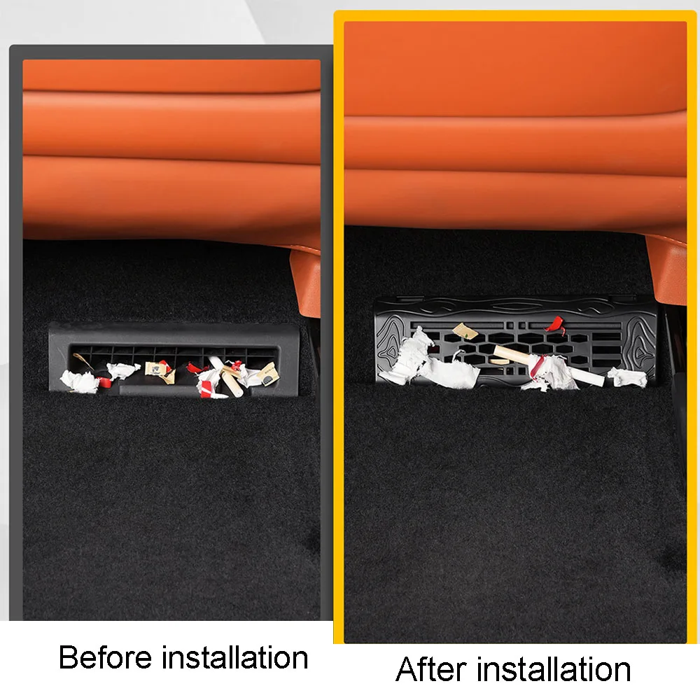 Fit For JETOUR G700 2025-2026 Car Under Seat Air Vent Cover AC Anti Dust Plug Interior Decoration Modification Accessories