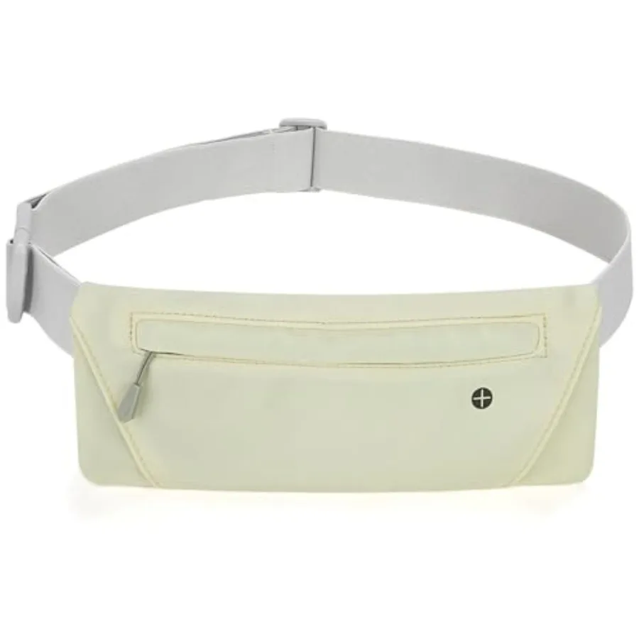 

WHIPPY Slim Running Belt Fanny Pack for Women Men Elastic Runners Belt Waist Pouch Chest Bag Phone Holder Waist Pack for Runnin
