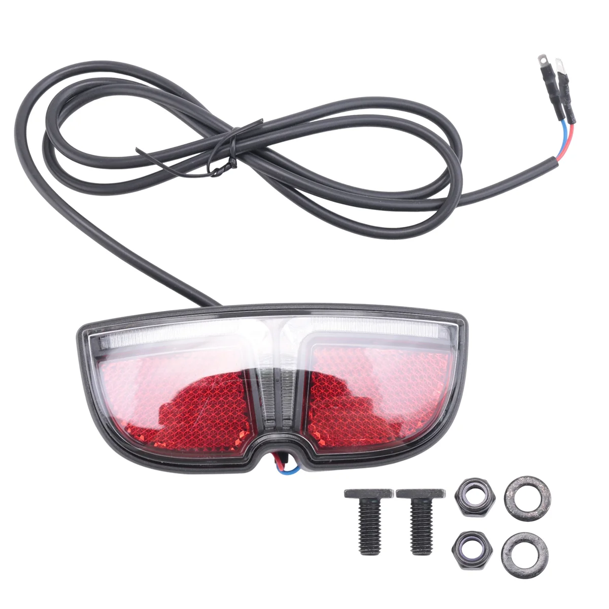 

Hot sale 6V LED E-Bike Tail Light Electric Bike Rear Rack Brake Lamp for BBS01B BBS02B Mid Drive Motor