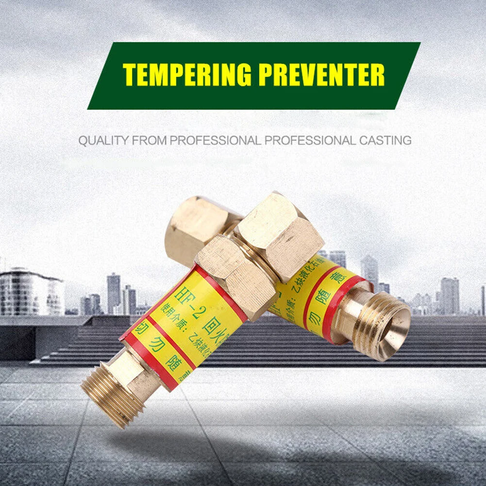 Check Valves for Oxygen and Acetylene with for flash Back Arrestor to Protect Welding Pressure Reducer and Cutting Equipment