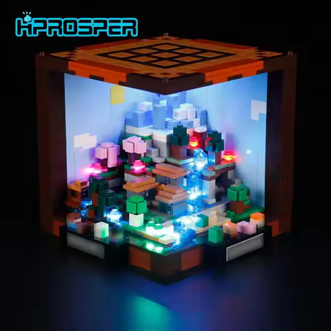 HPROSPER 5V LED Light (No Model) For LEGO The Crafting Table 21265 Light Up your Building Blocks With battery box