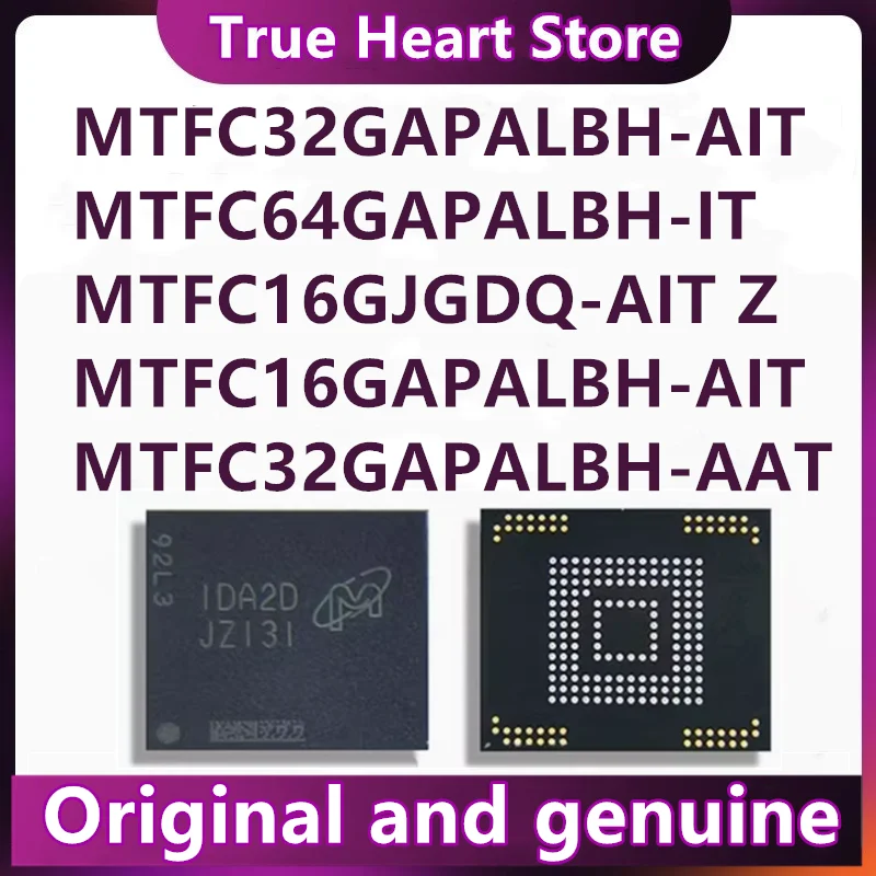 MTFC64GAPALBH-IT MTFC16GJGDQ-AIT Z MTFC32GAPALBH-AIT MTFC16GAPALBH-AIT MTFC32GAPALBH-AAT Nuevo Original en stock