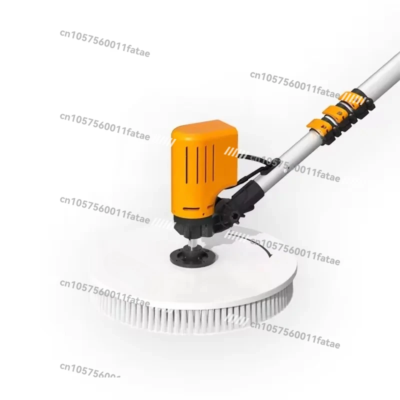 Suitable for Photovoltaic Panel Water Drying Solar Panel Brush, Updated Single Head Solar Cleaning Brush