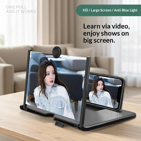 Large Screen Mobile Phone Holder for 14 Inch Device Easy to Carry Portable Stand for Smartphones And Tablets