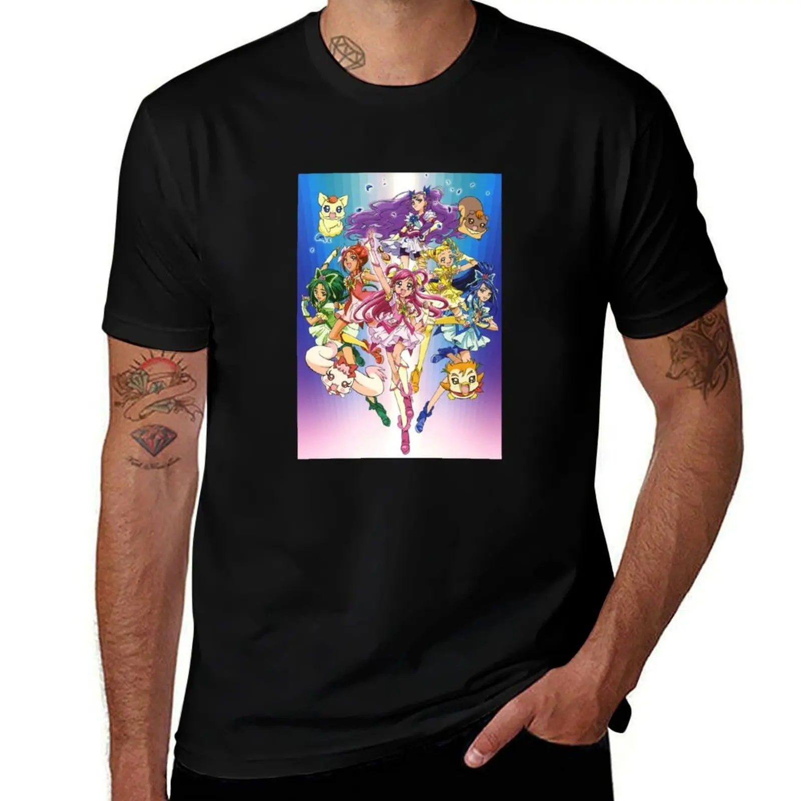 

Yes! Pretty Cure 5 GoGo! T-Shirt Summer Sports Quick Dry T-Shirt