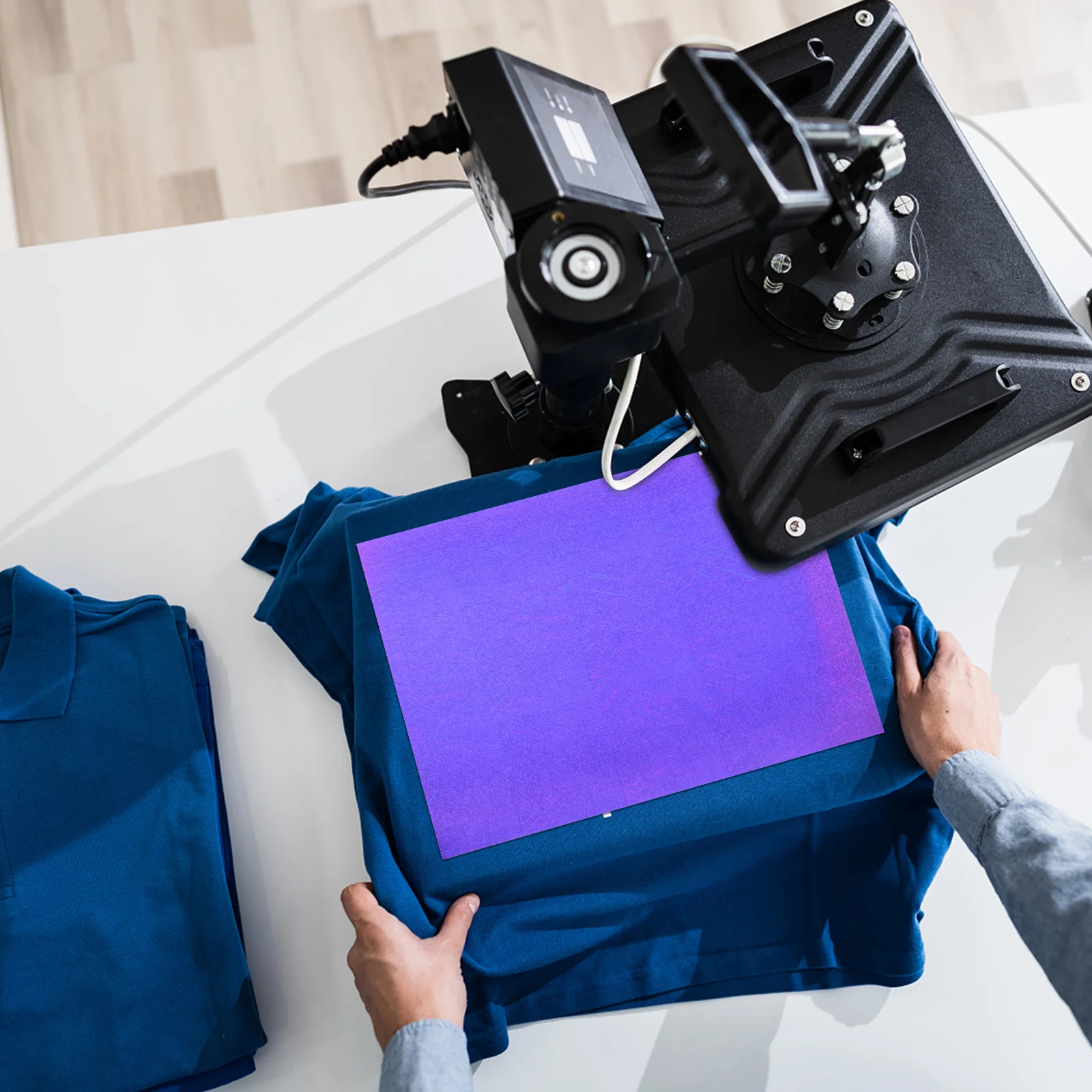 7 قطعة Htv الفينيل المجسم قزحي الألوان الكروم شريط لتقوم بها بنفسك نقل الحرارة الفينيل لتي شيرت الملابس الحديد على صفائح معدنية الحرارة