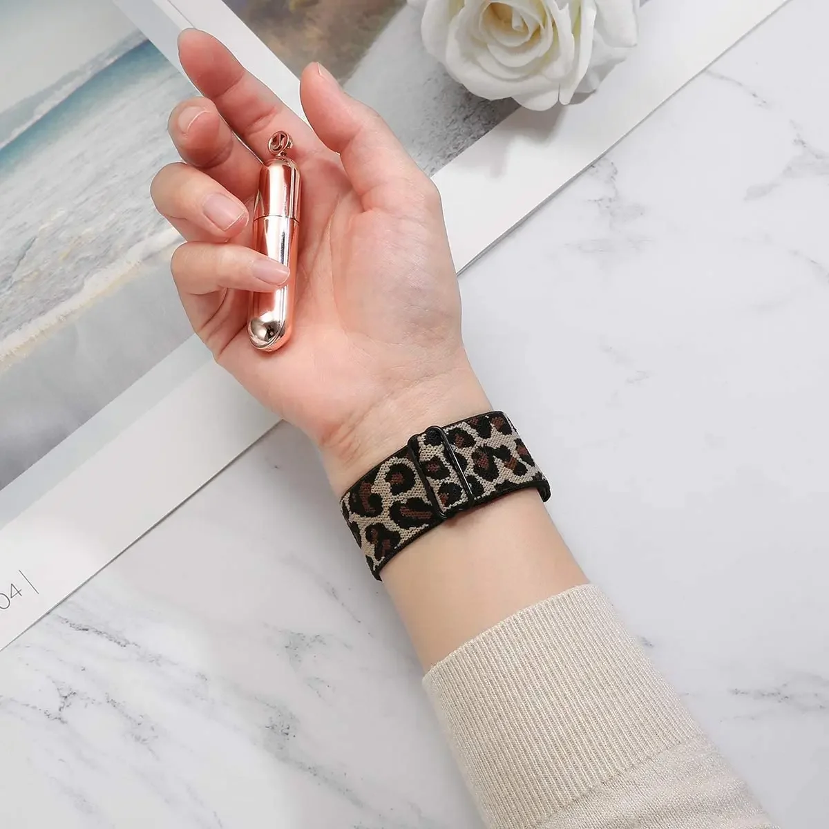 حزام قابل للتعديل لساعة Redmi 6 سوار حلقة من النايلون قابل للاستبدال Correa لساعة Xiaomi Mi Band 9/8 Pro/Redmi Watch 4 5