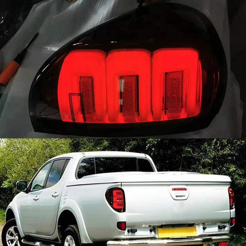 

Fit for Mitsubishi L200 2005-2014 Tail Light Assembly Retrofit LED Tail Light high quality taillight easy installation