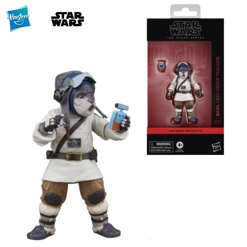 

Новый оригинальный Hasbro STAR WARS: THE ACOLYTE BAZIL (JEDI ORDER TRACKER) Фигурка Модель игрушки