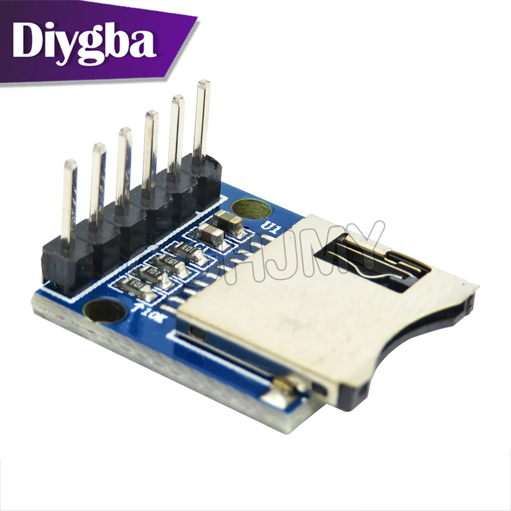 1 قطعة مايكرو SD تخزين لوح تمديد صغير مايكرو SD TF بطاقة الذاكرة درع وحدة مع دبابيس DIYGBA
