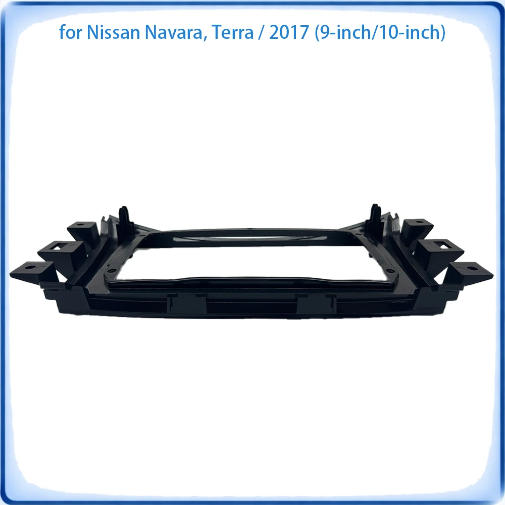 Car Radio Fascia Frame For Nissan Navara & Terra 2017 9&10 inch With Canbus Decoder & Wiring Harness Car Accessories Plug & Play view 5