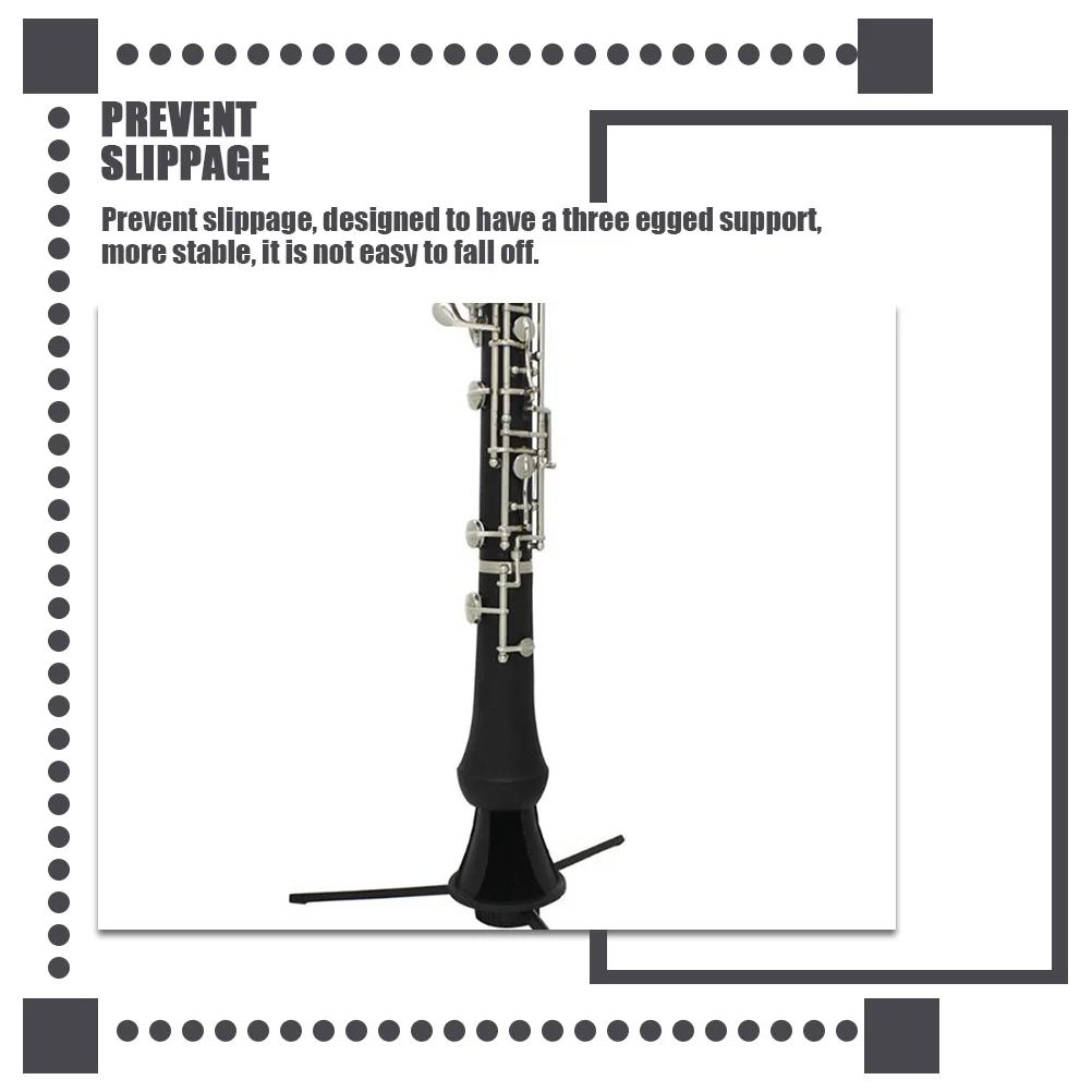

Clarinet Bracket Portable Folding Stand For Clarinet Oboe Holder Stable Tripod Music Instrument Accessory Durable