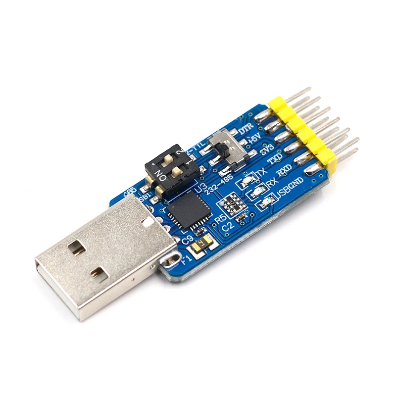 CP2102 USB-UART 6-in-1 Multifunctional(USB-TTL/RS485/232,TTL-RS232/485,232 to 485) Serial Adapter forArduino image 6