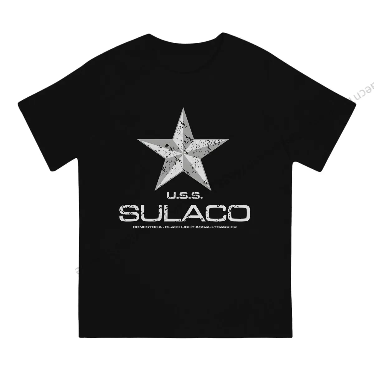 Sulaco Colonial Marines Men T Shirt O-Neck TShirt Cotton Short Sleeve